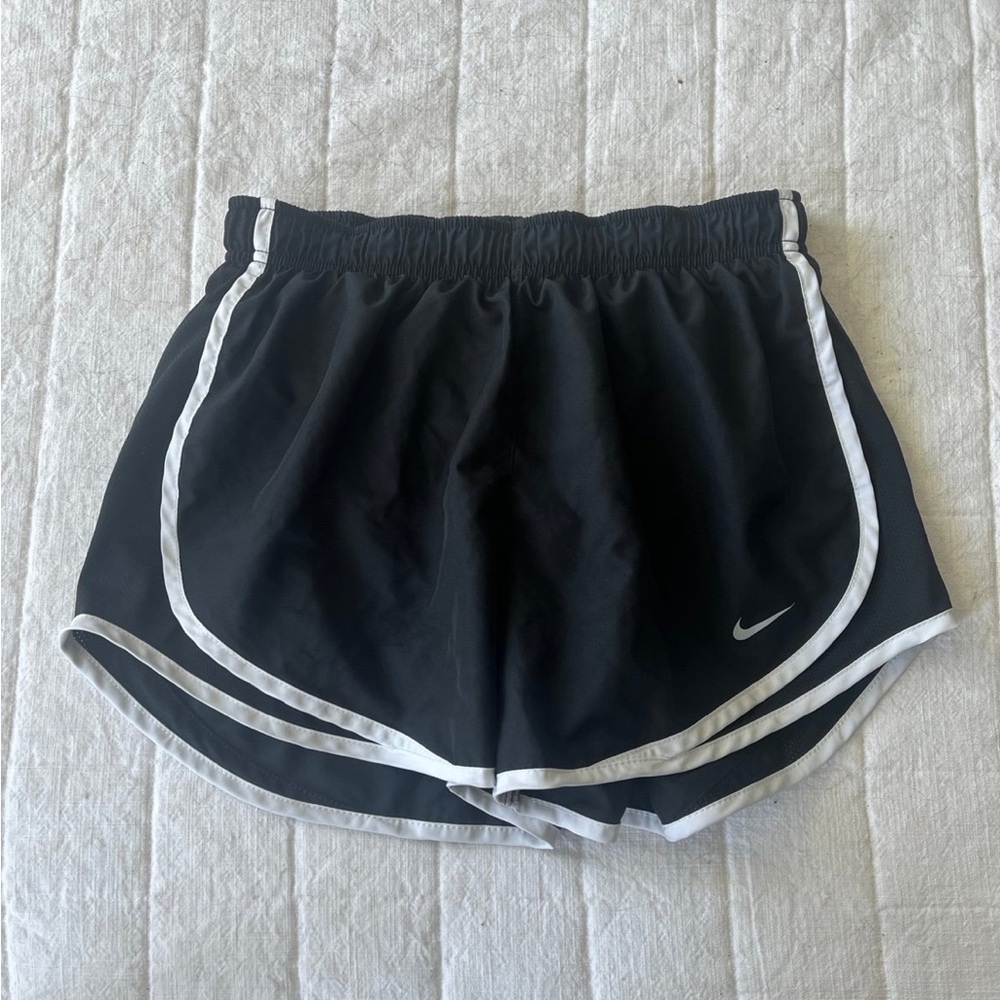 Nike Black and White Athletic Shorts